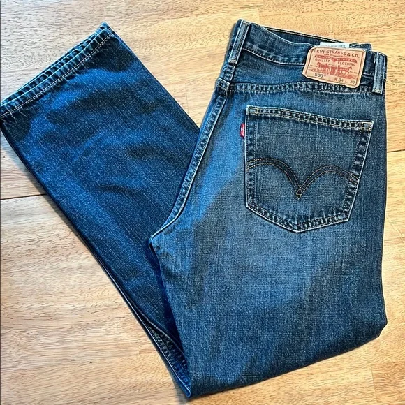 Men’s 505 Straight Fit Levi’s 34×30 - Picture 1 of 7